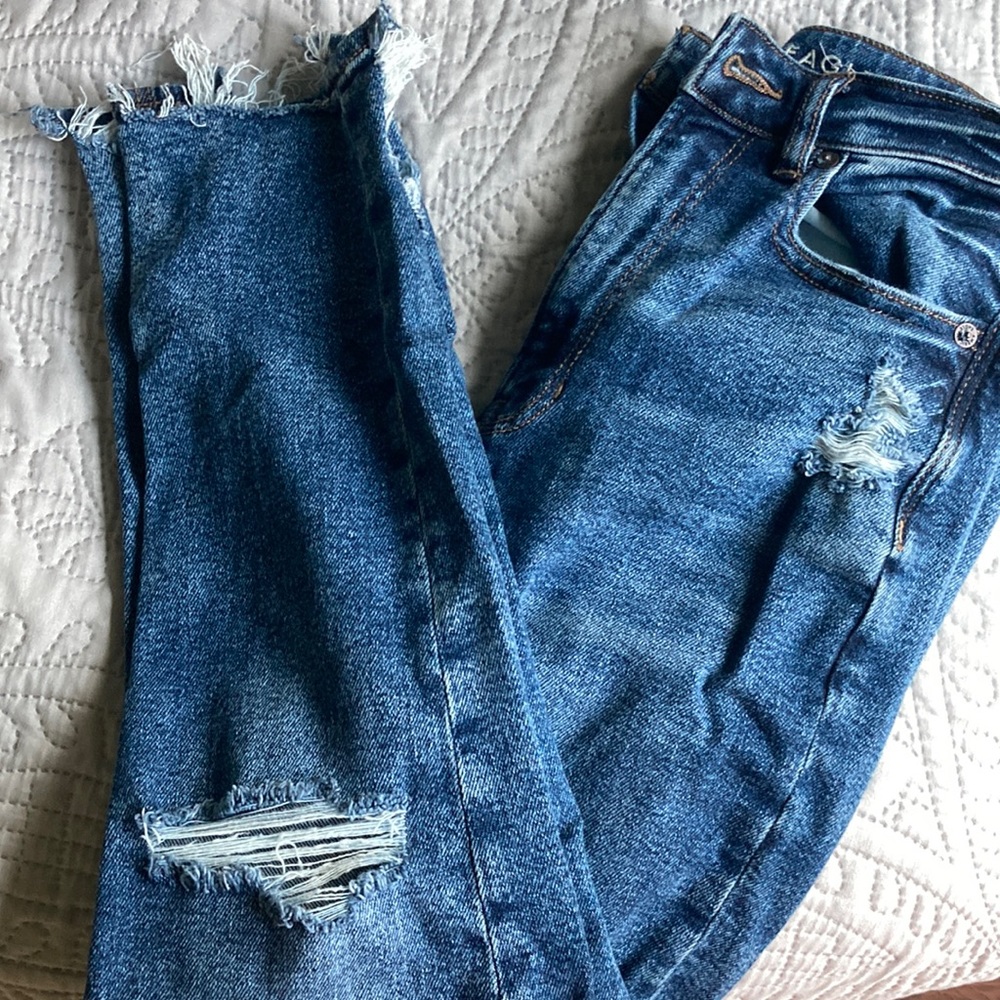 High rise AE jeans